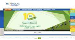 Desktop Screenshot of innowacyjnaradomka.pl