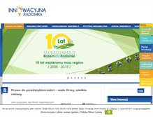 Tablet Screenshot of innowacyjnaradomka.pl